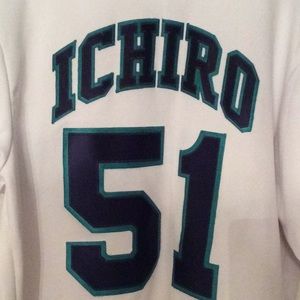 Ichiro Suzuki Mariners absolutely real clean Large